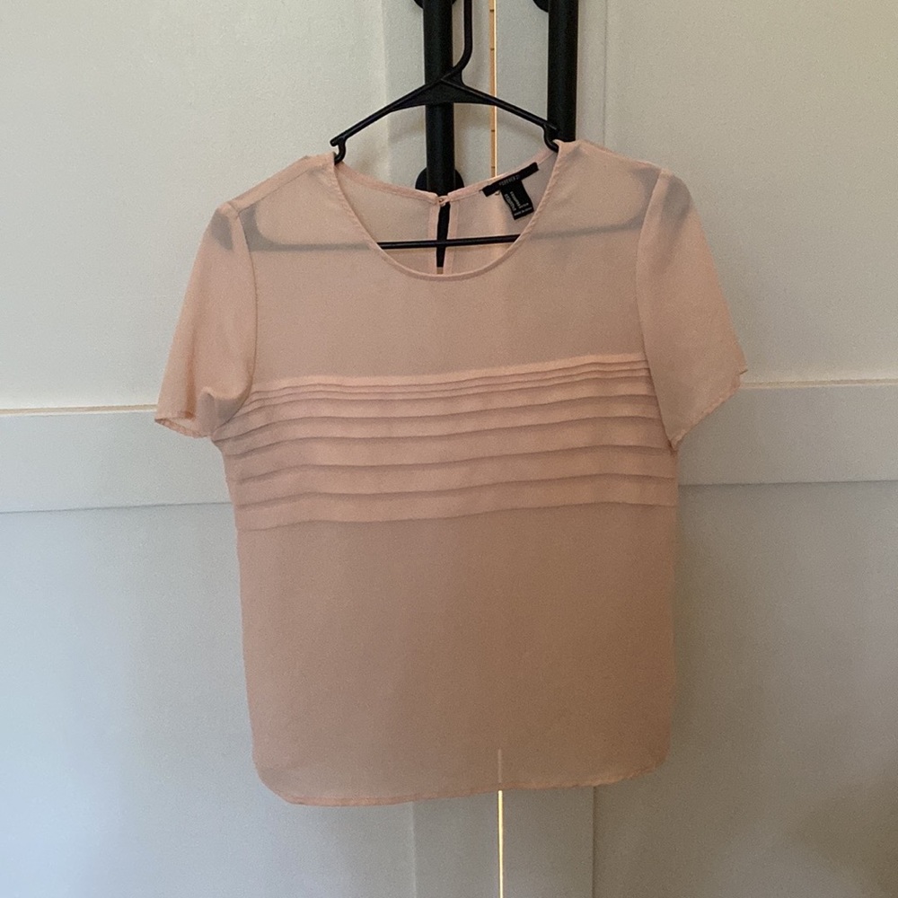 Forever 21 Light Pink Blouse